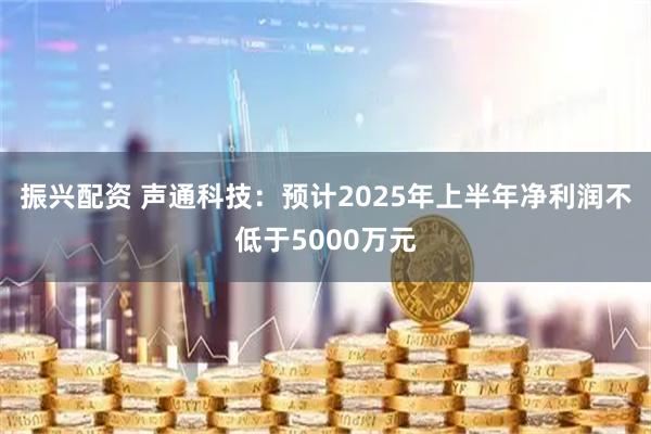 振兴配资 声通科技：预计2025年上半年净利润不低于5000万元